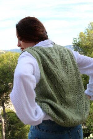 Gilet sans manche kaki - Teteio