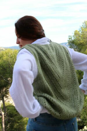 Gilet sans manche kaki - Teteio