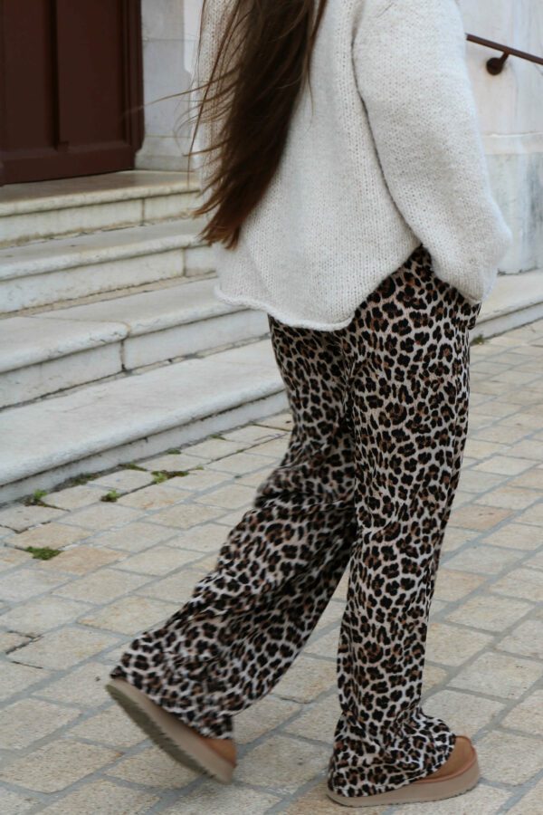 Pantalon fluide léopard - Nemera