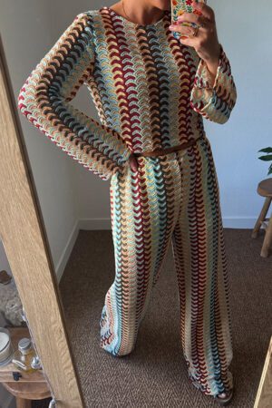 Ensemble en crochet coloré - Monoi