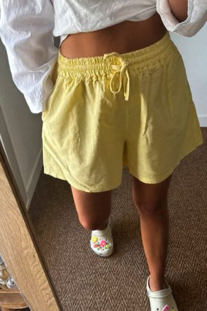 Short jaune pâle - Matagi