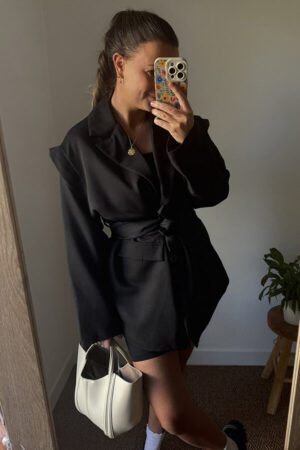 Blazer oversize noir - Miri