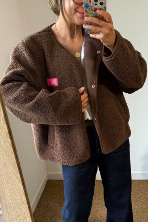 Veste polaire marron - Roro