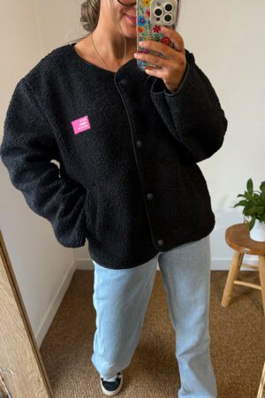 Veste polaire noir - Roro