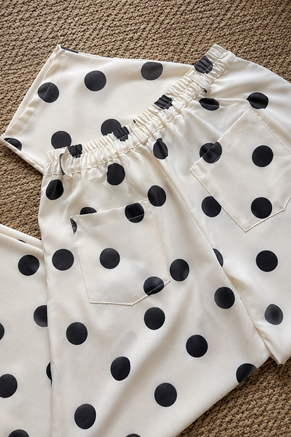 Pantalon ballon à pois - Anavai