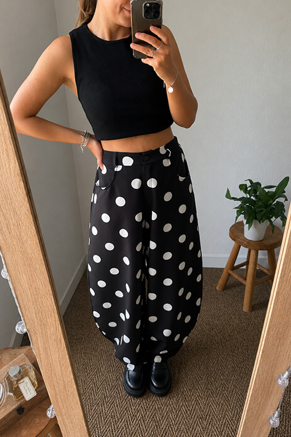 Pantalon ballon à pois - Anavai