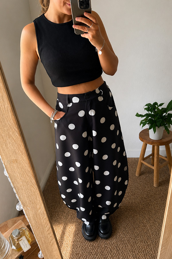 Pantalon ballon à pois - Anavai
