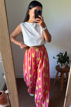 Pantalon à rayures - Ava